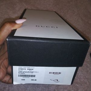 Authentic Gucci Box and Dustbags for flip flops